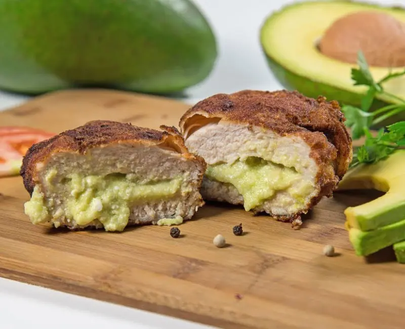 Peito de frango recheado com Abacate