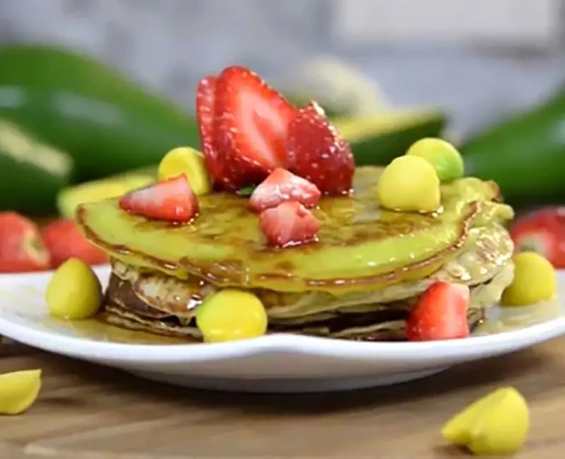 Panqueca doce de Abacate
