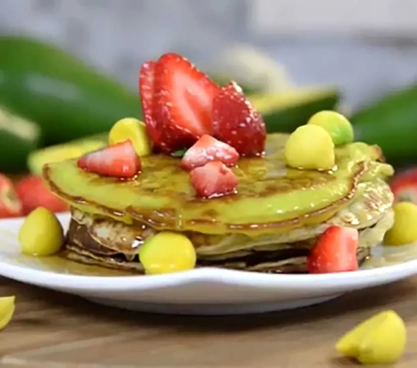 Panqueca doce de Abacate