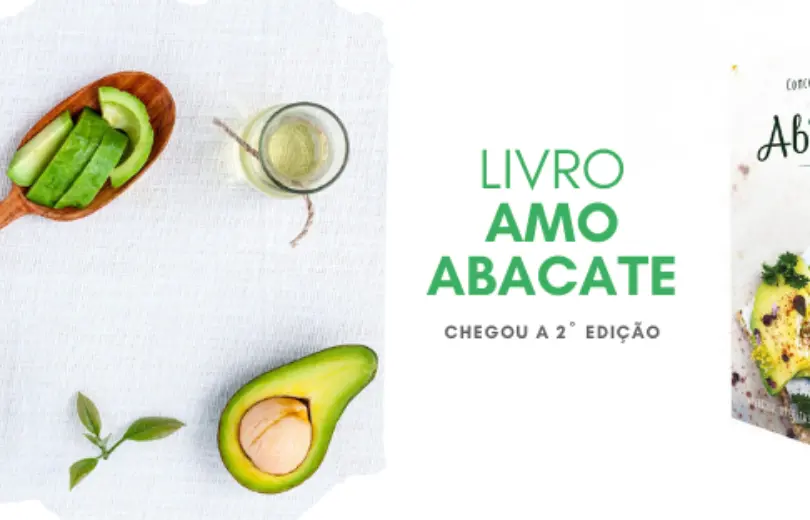 A 2º edição do livro AMO ABACATE chegou!!!