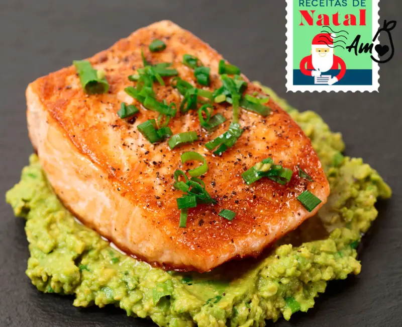 Especial Receitas de Natal: Salmão grelhado com Abacate