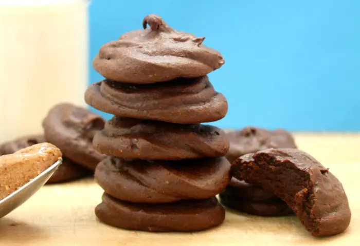 Cookie de abacate e cacau