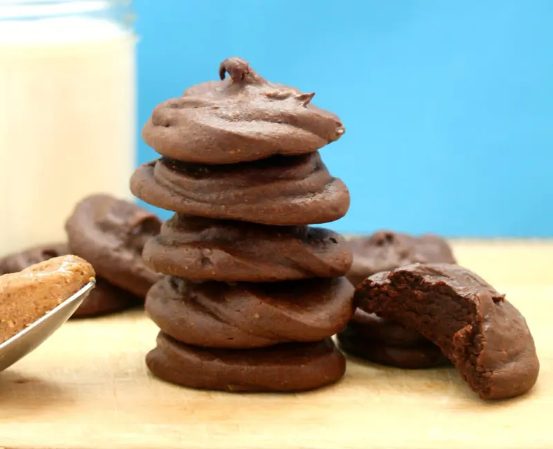 Cookie de abacate e cacau